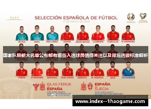 国家队最新大名单公布都有哪些入选球员值得关注以及背后选拔标准解析